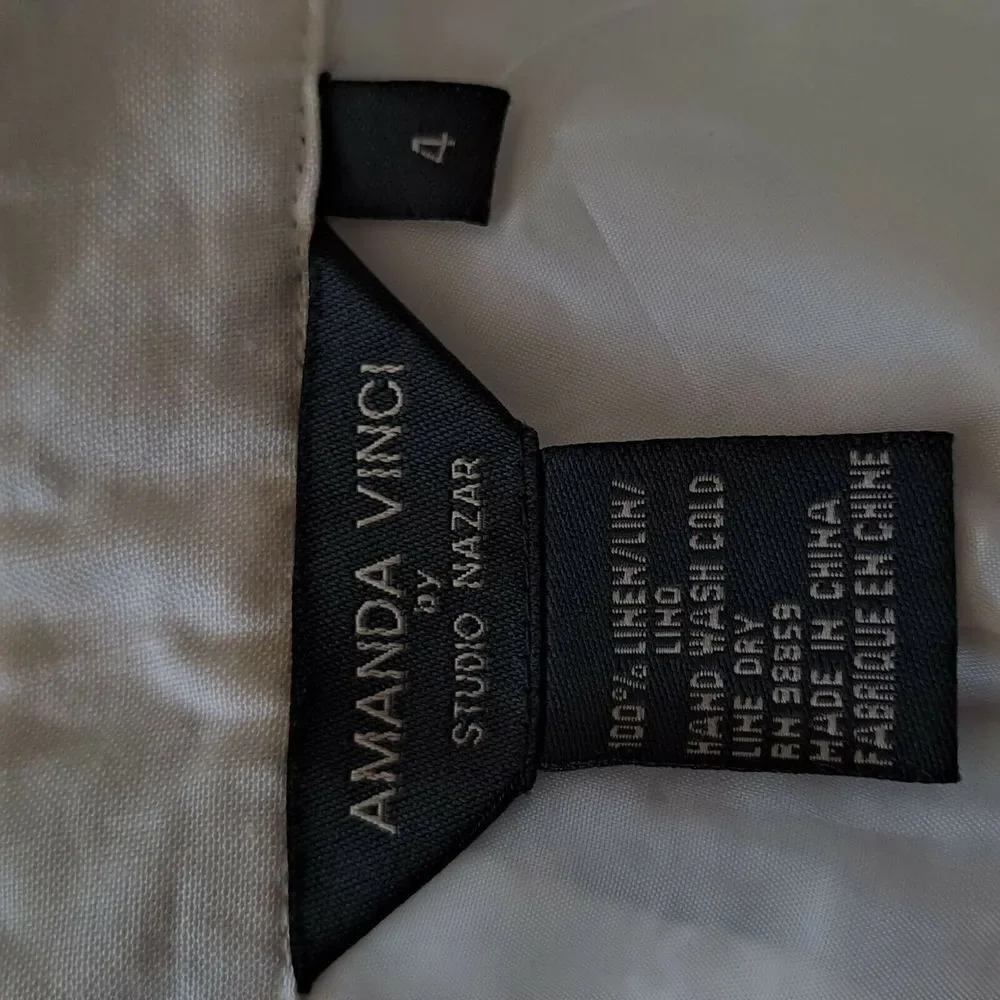 Studio‎ Nazar ladies linen slacks NWT